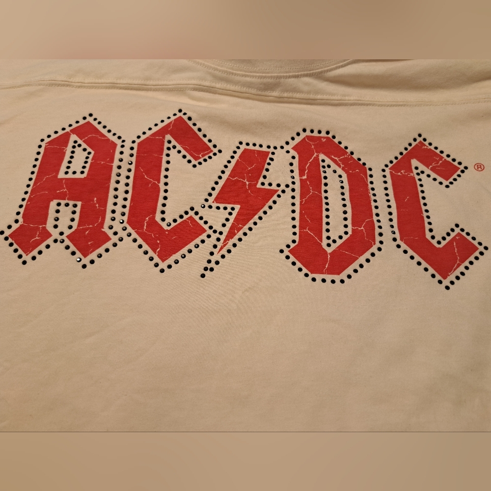 AC/DC Crop Top - Picture 8 of 10